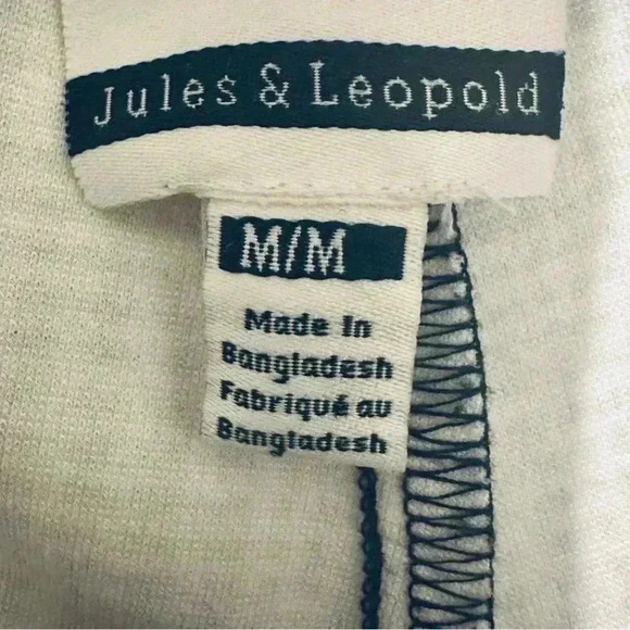 Jules & Leopold Stretch Plaid Pants/Leggings, Size Medium, Brown/Tan/Cream - Picture 9 of 11